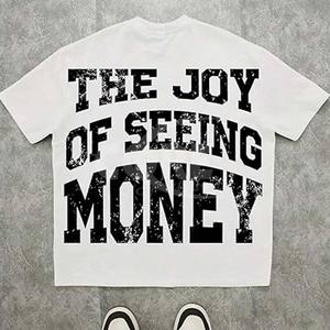 เสื้อยืดผู้ชายแบบสวมใส่สบาย พิมพ์ลายแบบซับลิเมชั่น ระบายอากาศได้ดี แขนสั้น ทรงโอเวอร์ไซส์ สไตล์ไฮสตรีท รับผลิตตามสั่งพร้อมออกแบบโลโก้ขายส่ง - Product Image 2