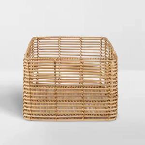Panier de bureau en rotin, forme naturelle/personnalisée, réglable, pour usage commercial (autres types de mobilier) - Style européen - Product Image 1
