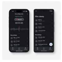 Aplicación de Grabación de Voz Royalcraft, Versión Empresarial, Compatible con MAC, Notas de Voz de Alta Calidad y Editor de Audio, Disponible en Stock