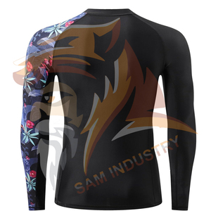 Wholesale Factory Price Customizable <b>Compression</b> <b>Shirt</b> Long & Blank Design <b>Compression</b> Sublimated <b>Shirts</b> - Product Image 2