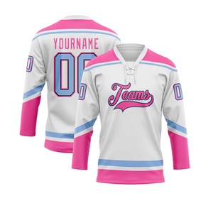 Maillots de sport personnalisés pour hommes, respirants, à col lacé, impression par sublimation, imperméables, en sergé 220g, uniforme d'équipe - Product Image 1