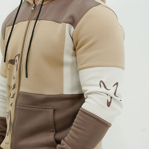 ชุดวอร์มมีฮู้ดสไตล์สตรีทแวร์สำหรับผู้ชาย พร้อมบริการออกแบบตามสั่ง คอลเลคชั่นฤดูหนาว บริการ OEM ผ้าฝ้าย 100% คุณภาพสูง - Product Image 5