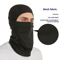 Balaclava unisexe Y2K en coton 100% anti-UV, options personnalisées, design à un trou, masque d'hiver coupe-vent pour moto/vélo