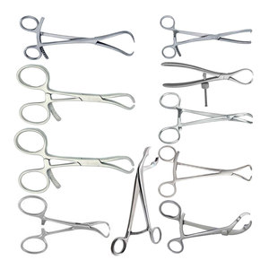 Juego de Pinzas para Sujetar Huesos, 10 Piezas, Pinza Ortopédica Manual de Alta Resistencia Tipo Kern, Kit de Instrumentos Quirúrgicos Autocentrantes de Acero Inoxidable - Product Image 3