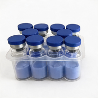 Poudre lyophilisée de peptide de cuivre GHK-Cu pour la réparation de la peau, peptide GHK-Cu de haute qualité