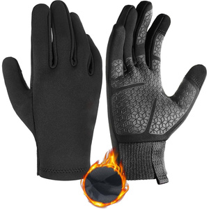 Gants d'hiver, gants de ski, doublure thermique, écran tactile, adaptés à la course à pied, au cyclisme, aux courses, gants de haute qualité, vente en gros - Product Image 1