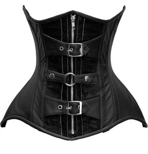Corsets vintage pour femmes, sexy, gainants, respirants, en cuir moderne, pour grandes tailles - Product Image 2
