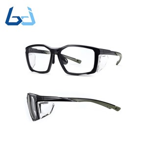 Gafas de protección óptica Borjye J191 con montura de PC resistente a impactos - Product Image 4