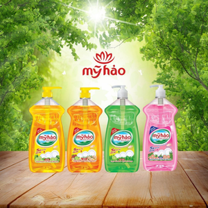 น้ำยาล้างจานมายฮ่าว สูตรเข้มข้น 5 เท่า กลิ่นเลมอน ขจัดคราบมันได้อย่างมีประสิทธิภาพ ปลอดภัยต่อมือ น้ำยาทำความสะอาดครัว รับผลิตแบบ OEM ODM เวียดนาม - Product Image 6
