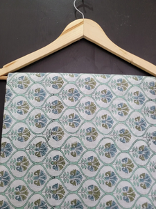 Tissu en coton tricoté imprimé à la main, motif Mughal Butta, doux, léger et large, pour robes et couture pour filles et femmes, idéal comme cadeau - Product Image 3