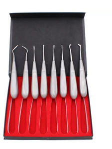 <b>Precision</b> Manual Stainless Steel Dental Instrument for Root Extraction Excellent <b>Tools</b> Featuring Silver Color by Blush surgical - Product Image 3