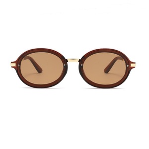 Gafas de sol ovaladas de moda unisex RTS 2026, gafas de sol de diseñador para actividades al aire libre - Product Image 2