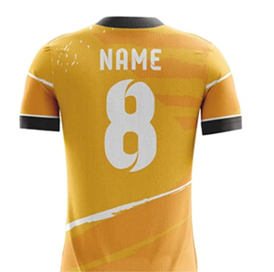 Conjunto de Uniforme de Fútbol Personalizado con Nombre de Equipo, Número y Logotipo para Partidos Profesionales, Conjunto de Camiseta de Fútbol Transpirable - Product Image 2