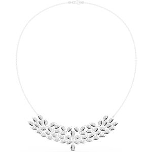 Collier Pendentif Classique en Argent 925 Plaqué Or avec Moissanite pour Amoureux, Bijoux Fins pour Femme, Cadeau, Vente en Gros SAMBHAV JEWELS - Product Image 1
