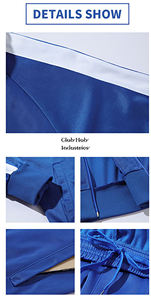 Ensemble de survêtement personnalisé avec sweat à capuche et pantalon de jogging, vêtements de sport d'entraînement, ensemble de jogging professionnel, sweat à capuche et pantalon de jogging, survêtement de luxe actif - Product Image 5