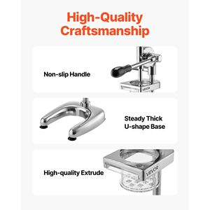 Tagliapatatine Commerciale in Acciaio Inossidabile, Estrattore per Patatine Fritte Lunghe, Spremi-Patatine Estraibile per Preparazione Verdure - Product Image 5