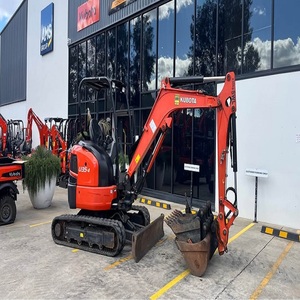 Mini-excavatrice Kubota U35-4 d'occasion, capacité 3 tonnes, pour chantiers de construction, équipée de moteur, boîte de vitesses et pompe à engrenages. - Product Image 3