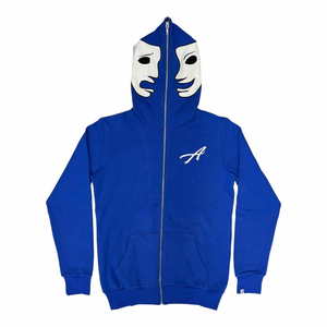 เสื้อฮู้ดมีซิปหนา รุ่น 2026 Mask Hoodie Heavyweight Zipper Asali Hoodie Laugh Now Cry Later ซิปเต็มตัว ผ้าฝ้าย 100% เสื้อฮู้ดสำหรับฤดูหนาว Asali Hoodie - Product Image 3