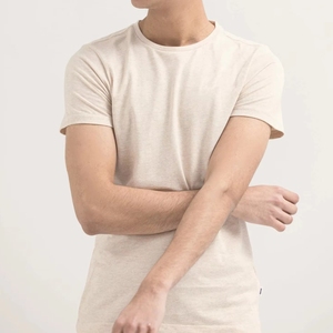 เสื้อยืดผู้ชายสไตล์ฮิปฮอป แขนสั้น ผ้าฝ้าย 100% ทรงลำลอง แฟชั่น ทันสมัย พร้อมโลโก้สั่งทำพิเศษ ทรงปกติ ผ้า 340 กรัม คุณภาพสูง - Product Image 4