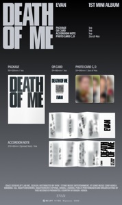 EVAN - [LA MUERTE DE MÍ] 1ER MINI (Versión WEVERSE) Álbum de K-Pop en CD, el Más Vendido en Corea, para Todas las Edades - Product Image 4