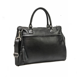 Real Leather Handbags for Girls Ladies <b>Purse</b> with Zipper Closure and Adjustable Strap for Daily Use In Work Travel Streetwear - Product Image 1