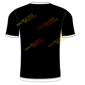 Fitness camiseta en blanco de manga corta para hombre Camiseta lisa de gimnasio al por mayor de algodón personalizado Casual OEM servicio Terry adultos impreso cuello redondo - Product Image 6