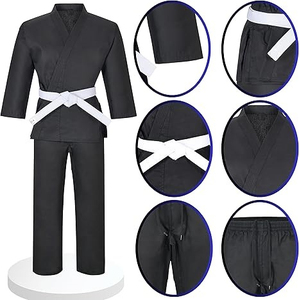 Uniforme de Karate y Judo Ligero de Primera Calidad con Cinturón para Niños y Adultos, Uniforme de Artes Marciales para Estudiantes - Product Image 5