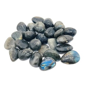 Chakralume Pierres Roulées Naturelles en Labradorite Polies à la Main, Cristal de Guérison, Méditation, Reiki, Énergie des Chakras, Décoration Spirituelle - Product Image 1