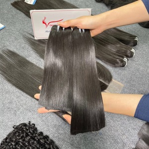 Extensiones de Cabello Humano Vietnamita Natural Liso en Varios Colores, 10 Pulgadas, Trama Doble, Directo de Fábrica - Product Image 4