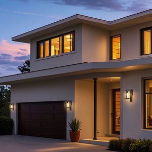 Lampada da Parete per Esterni in Alluminio Puro con Sensore di Movimento, Design a Montaggio a Parete con Funzione Crepuscolare - Product Image 6