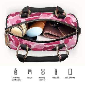 Sac à bandoulière personnalisé HK FACE KAMI Camo CHEETAH, élégant et polyvalent, ajoutant un charme mature, le meilleur sac pour femmes - Product Image 5