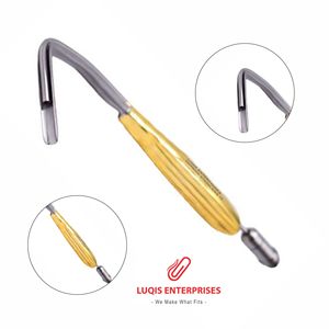 Aufricht Nasal Retractor Fiber <b>Optic</b> Stainless Steel Surgical ENT Rhinoplasty Retractor <b>Instrument</b> - Product Image 4