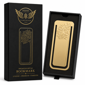 Marcapáginas de Metal con Forma de Langosta Dorada, Borla Decorativa, Caja de Regalo Premium Moderna y Lujosa, Marcador de Páginas Creativo con Temática Oceánica, Regalo para Lectores - Product Image 4