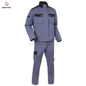Ensemble de veste de travail thermique coupe-vent respirante sur mesure pour l'hiver, taille plus, vêtements de travail professionnels pour l'extérieur - Product Image 1