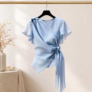 Suéter Halter de Manga Larga para Mujer, Ecológico, Estilo Vintage, Informal, para Otoño, Mezcla Suave de Viscosa y Poliéster - Product Image 4