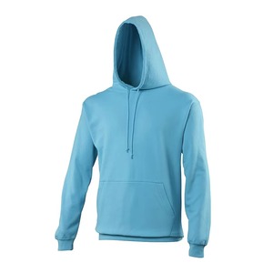 Sweat-shirt à capuche jaune pour homme, coupe classique, en molleton de coton, pull décontracté avec poche, vêtement d'automne - Product Image 2