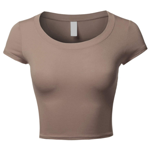 T-shirts courts pour femmes de haute qualité, en coton respirant, décontractés, pour l'été, mode féminine, streetwear, fournisseur de vêtements du Pakistan - Product Image 1