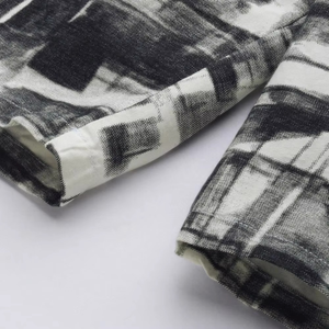 กางเกงขาสั้นผู้ชายผ้าโพลีเอสเตอร์เนื้อนุ่ม ระบายอากาศได้ดี น้ำหนักเบา สไตล์ลำลอง คุณภาพดี ผลิตในปากีสถาน ดีไซน์โดดเด่น ล้างสีแบบแอซิดวอช เหมาะสำหรับฤดูร้อน - Product Image 5