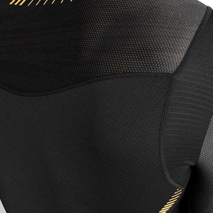 mens compression shirt short sleeve gym fitness <b>athletic</b> wear tight fit breathable quick dry stretch sports training wear - Product Image 6
