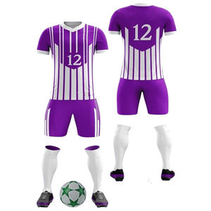 Tenue de football personnalisée toutes tailles avec impression par sublimation – Maillots et shorts respirants à séchage rapide - Product Image 6
