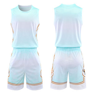 Ensemble de maillots de basket-ball d'entraînement d'hiver respirants, à séchage rapide, sans manches, de haute qualité, avec logo et couleurs personnalisés - Product Image 6