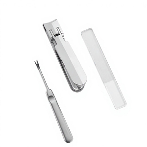 Premium Professional 4-in-1 <b>Nail</b> <b>Kit</b> for Manicure & Pedicure Metal Material with Single Spring Design - Product Image 3