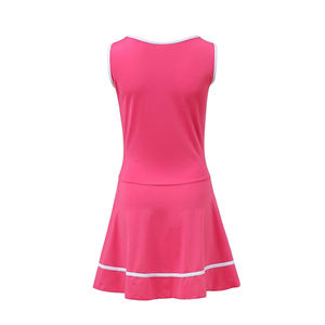 High Quality Women's Quick Dry Lightweight Solid pink Color Cheerleading Uniforms Sets 100% Polyester Customizable 2026 - Product Image 3