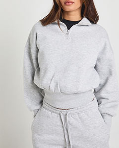 New Arrival 2026 Women's 2 Piece <b>Knitted</b> <b>Set</b> Fleece Sweatshirt Wide Leg Pants Solid Color Loose Fit All Seasons Casual Long - Product Image 5