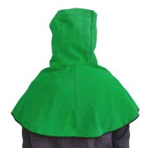 Capuche de soudage industrielle en cuir de vachette résistant au feu, anti-coupure, anti-chaleur, antistatique, protection thermique - Product Image 3