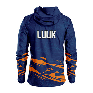 Chaqueta Cortavientos para Hombre LUUK, Diseño Deportivo Personalizado OEM ODM, Secado Rápido, Poliéster y Nailon, Ropa de Primavera para Exteriores - Product Image 6