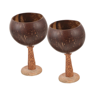 Natural Coconut Shell <b>Cup</b>, Coconut Wood Shell Fruit Beer Coffee <b>Cold</b> Drink <b>Cup</b>, Coconut Juice <b>Cups</b> Tableware Direct From Vietnam - Product Image 2