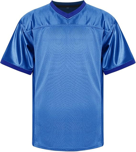 100% Polyester High Quality Printed American Football Jersey Custom Front Moisture-Wicking Quick Dry Breathable Plus Size Short - Product Image 3