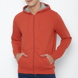 Best Selling New Boxy Heavyweight Mens Zipped Hoodie Custom 100% Cotton Embroidery Hoodies for Man - Product Image 1