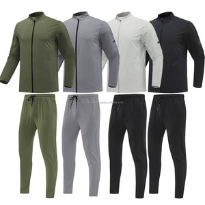 Ensemble deux pièces d'hiver respirant et sans couture pour hommes Mono Riders, en polyester 100 %, à manches longues et épais, avec impression personnalisée - Product Image 1